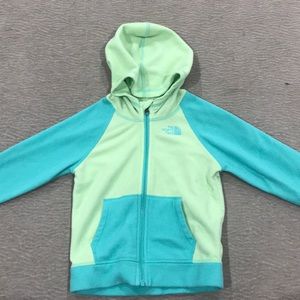 Toddler north face fleece jacket